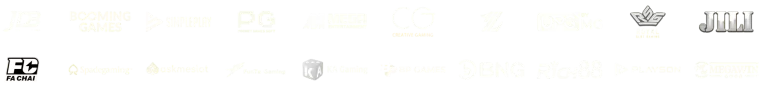 P898 collection of top game providers logos displayed in a modern online casino interface