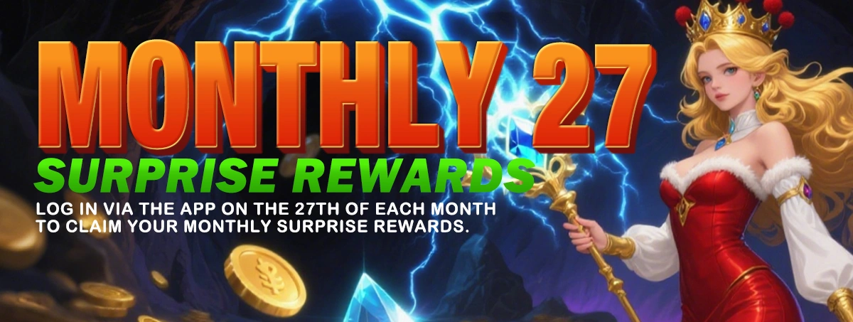 P898 monthly surprise rewards campaign featuring exclusive casino bonus gifts for loyal players