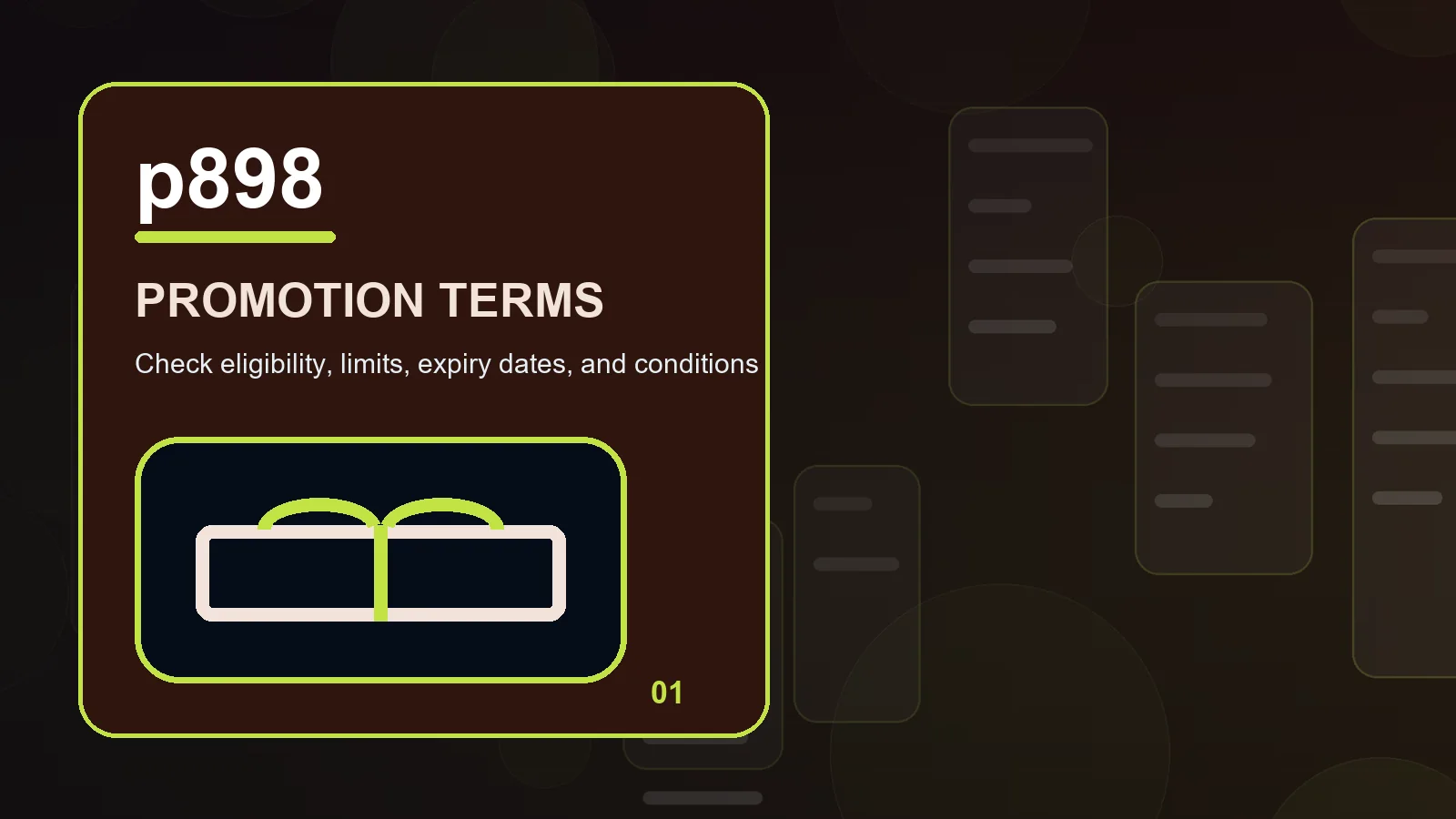 p898 promotions full-width visual guide 1
